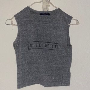 Killing it crop top